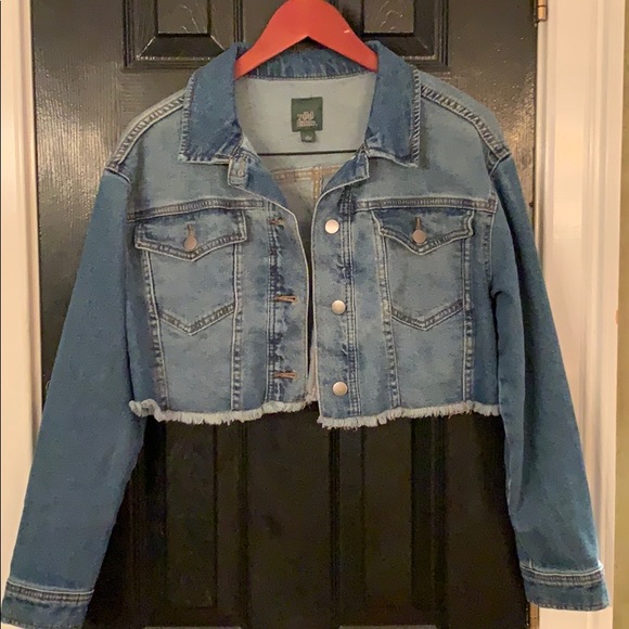 wild fable Jackets & Blazers - Wild Fable crop denim jacket medium